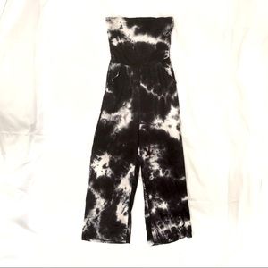 ANTISTAR Tie-Dye Tube Jumpsuit